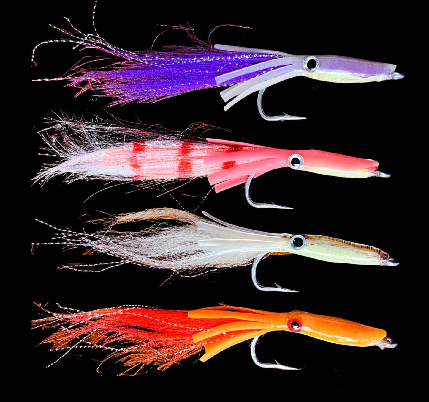 5/0 Glow in the Dark Squid Fly