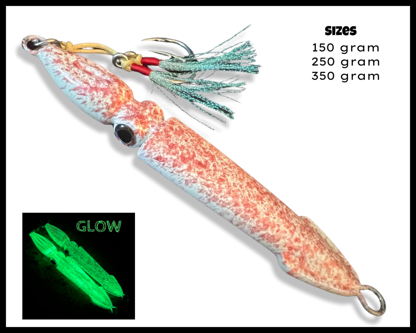 Jigging Squids Super Glow