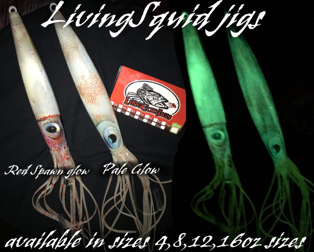 Bulk Buy 3 x Grauvell Nori Squid Jigs Fishing Lures Various Colours