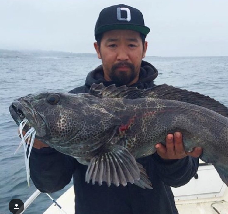 John from @pondscumanglers put this quality Lingcod on the boat while fishing the 4 oz glow octopus jig!