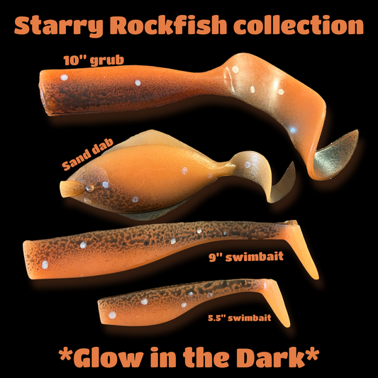 Starry Rockfish Swimbaits /jighead