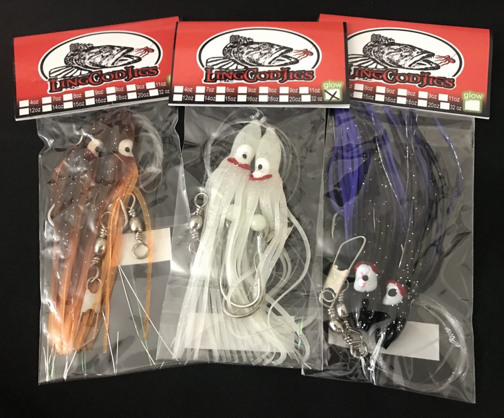 2 hook hoochie rockfish rigs