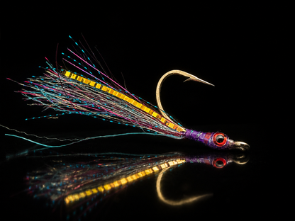 2 pack ultra Flash rockfish flies