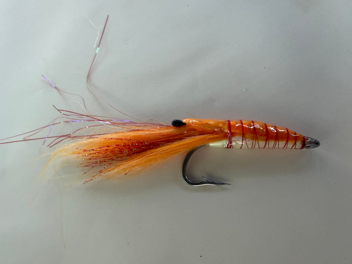 6/0 Glow Natural Prawn fly