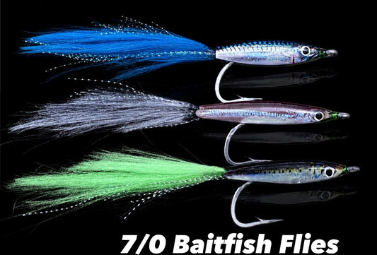 7/0 realistic baitfish Fly