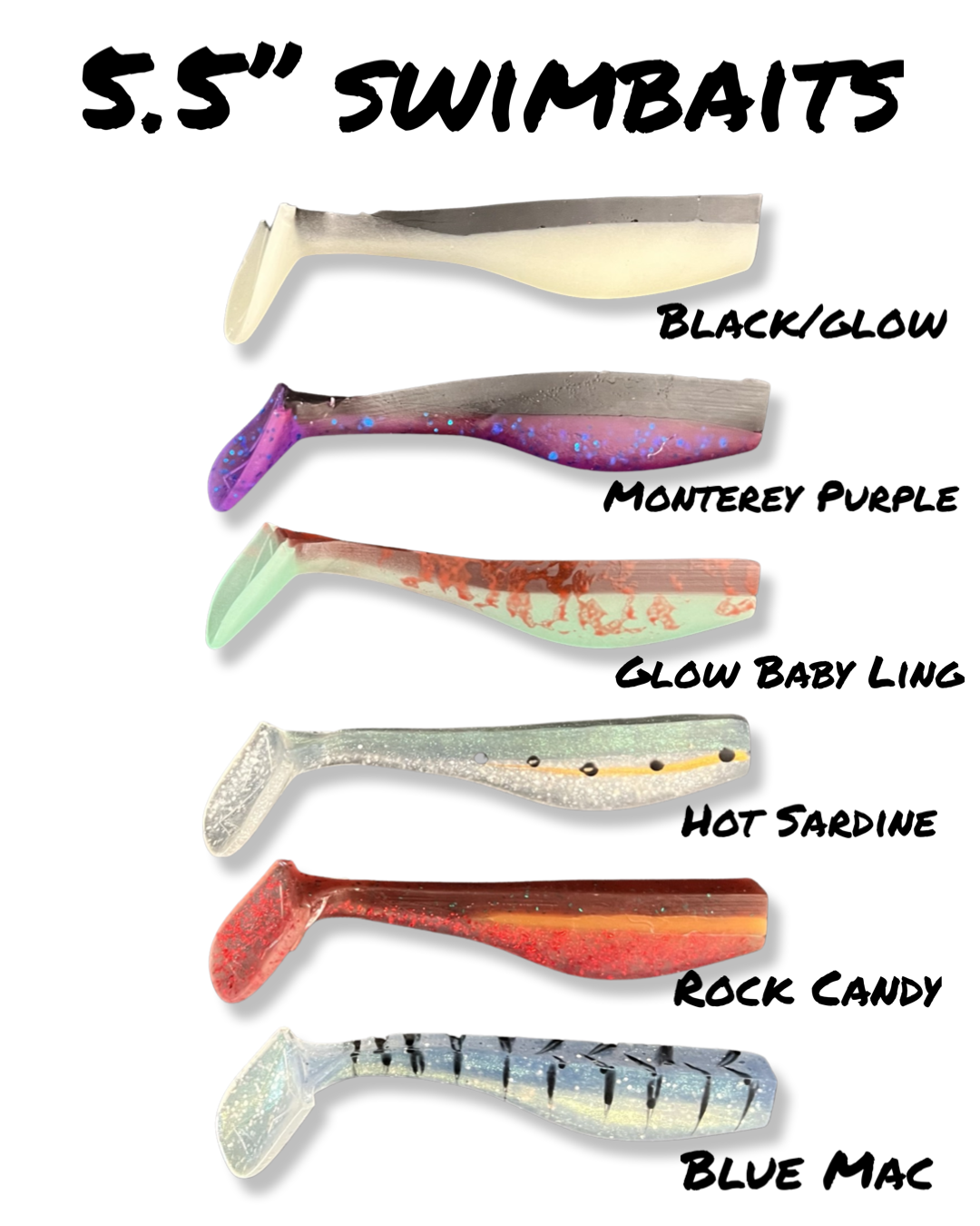 5.5” Swimbaits