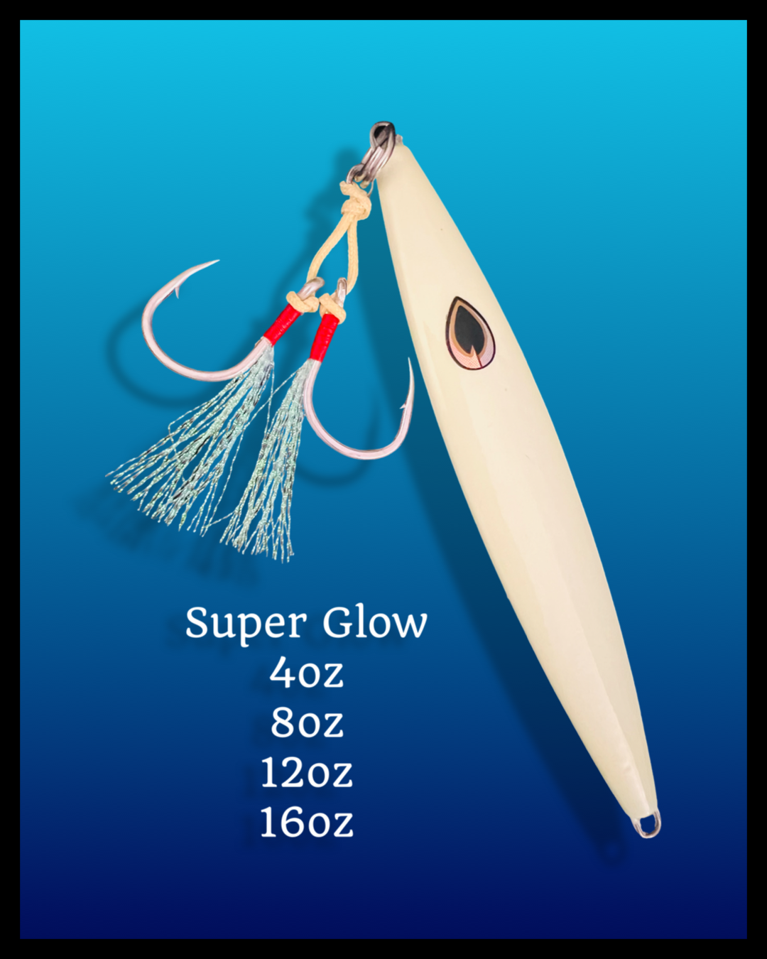 Super Glow Bluefin Jig – Lingcodjigs.com